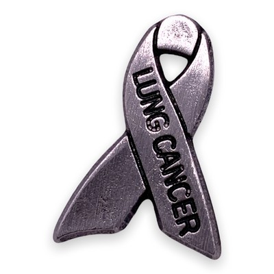 Lung Cancer Awareness Ribbon Pin