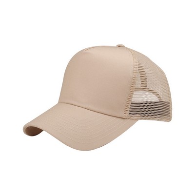 5 Panel PET Spun Mesh Cap