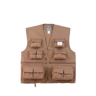 Kids' Uncle Milty's Khaki Travel Vest (S to XL)