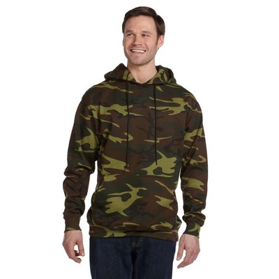 CODE V Unisex Camo Pullover Hoodie