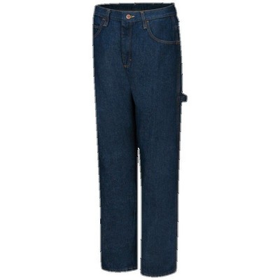 Red Kap™ Men's Loose Fit Dungaree - Prewashed Denim Blue