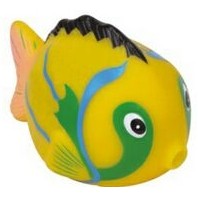 Rubber Colorful Yellow Fish