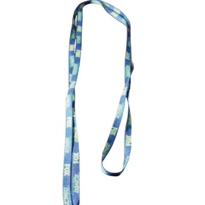 Recycled Polyester Dye Sublimated ¾"x60" Shoelaces Pair (Domestically Produced)