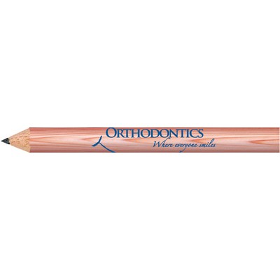 Natural Lacquered Round Golf Pencils