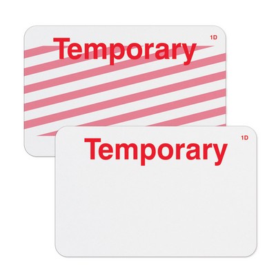 Handwritten ONEstep TIMEbadge Expiring Badges, Temporary