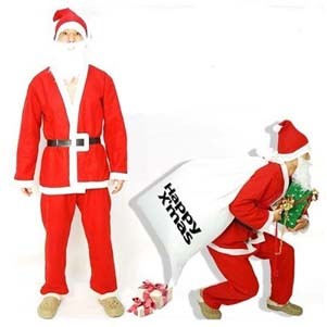 Costumes: Adult Santa Suit