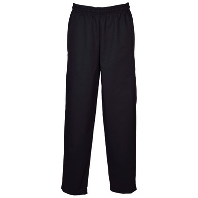 Fame® Black Zipper Chef Pants