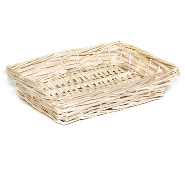 Rectangle Wicker Basket (16"x13 3/4"x2 3/4")