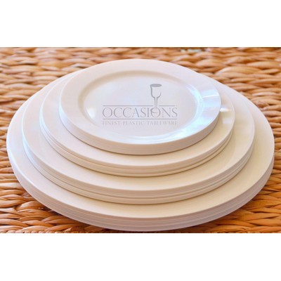 7.5" Bone Round Salad/Dessert Plate