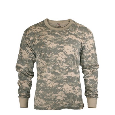 Army Digital Camouflage Long Sleeve T-Shirt (4XL)