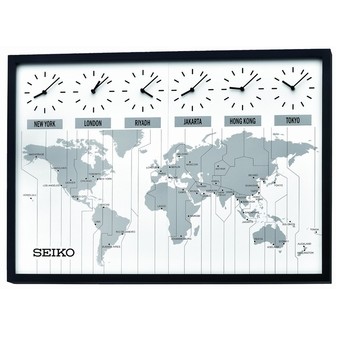 Seiko World's View Wall Clock