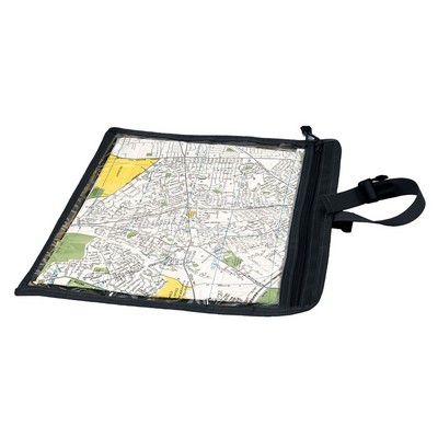 Black Map & Document Case