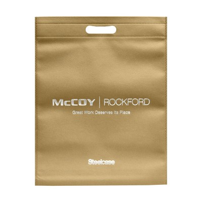 Sand Kraft Non-Woven PP Merchandise Bag (13.8"x17.7")