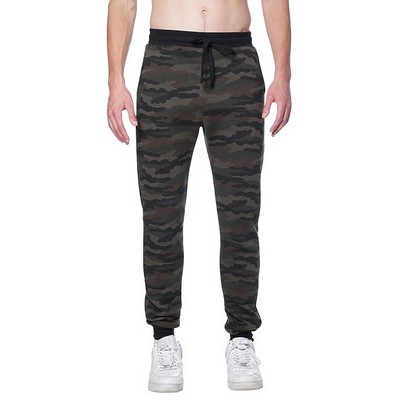 Unisex Camo Fleece Jogger Pant