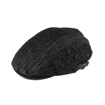 Washed Denim Ivy Cap