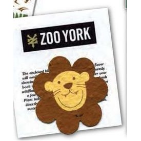 Animarks (Plantable, Seed Paper Page-Savers) - Lion