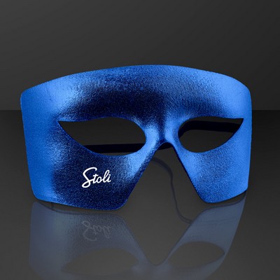 Blue Costume Mask, Mardi Gras Throws (NON-Light Up)