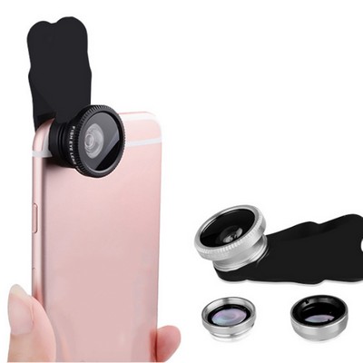 3-in-1 Clip-on Phone Lens Set