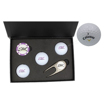 Callaway Scotsman's Premium Gift Box with Domed Poker Chip