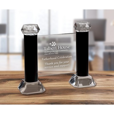 8½"x8¾"x2½" Pillars of Achievement Award