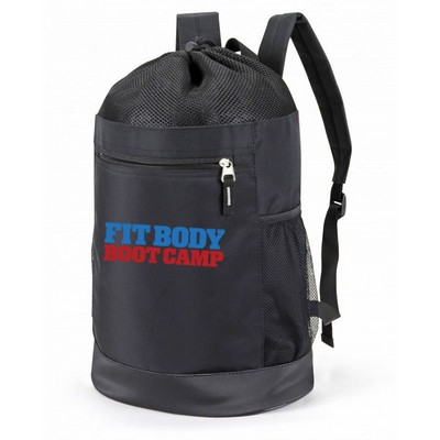 Cameron Microfiber Drawstring Backpack