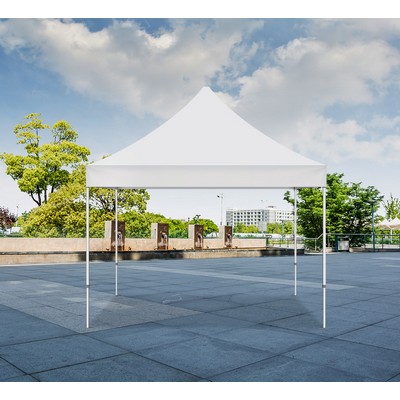 White Canopy Tent (Topper and Frame) - (10ft x 10ft)