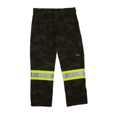 Tough Duck Camo Flex Duck Safety Cargo Utility Pant