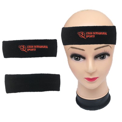 Plush Terry Sport Custom Headband