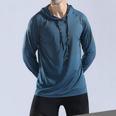 Polyester Pullover Hooded Sports Sweater shirt