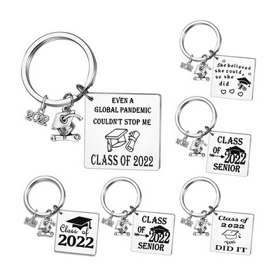 Graduation Keychain for Class 2022