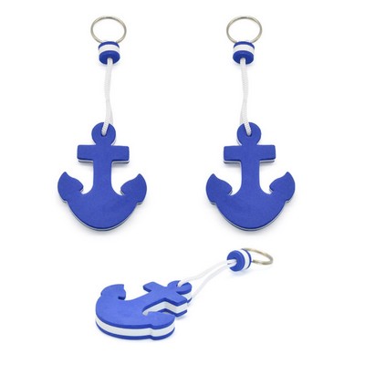 Boat Anchor EVA Floating Keychain