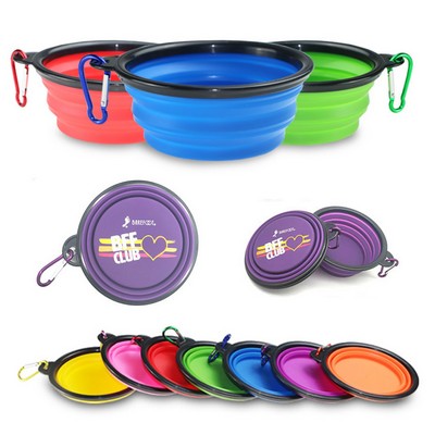 Collapsible Silicone Pet Bowl