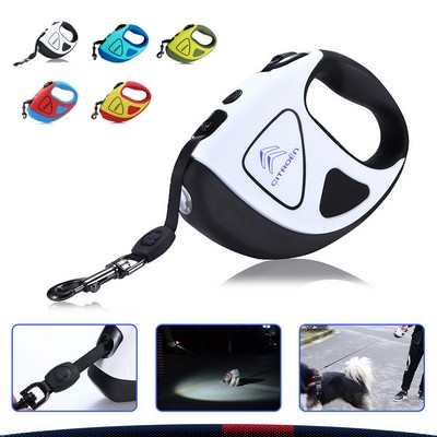 Flashlight Retractable Pet Leash