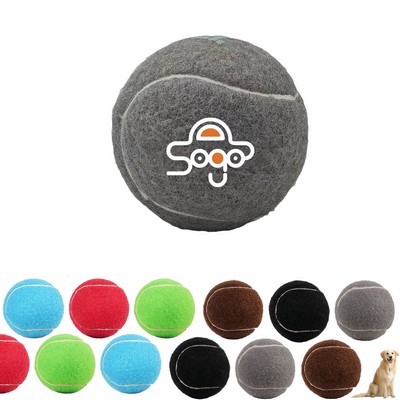 Full Color Fetching Tennis Ball Dog Toy MOQ 50