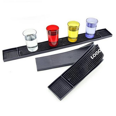 Customizable Square PVC Bar Mat - Non-Slip