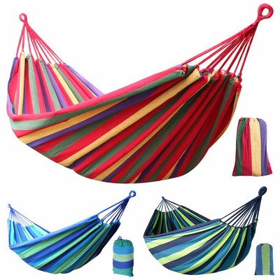 Single Canvas Hammock