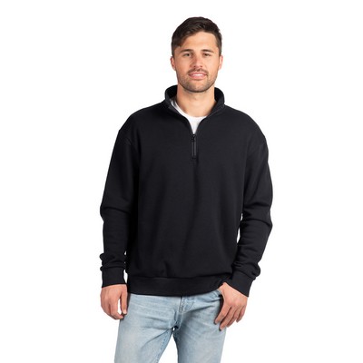 NEXT LEVEL APPAREL Unisex Fleece Quarter-Zip