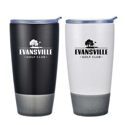 12 Oz. Double Wall Ceramic Tumbler