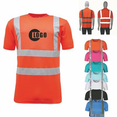 High Visibility Reflective Breathable T Shirt