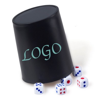 Plastic Dice Cup Game Set