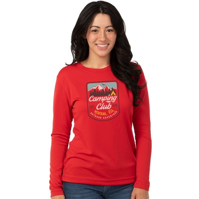 Zorrel® Ladies' Superior Syntrel™ Long Sleeve Tee Shirt