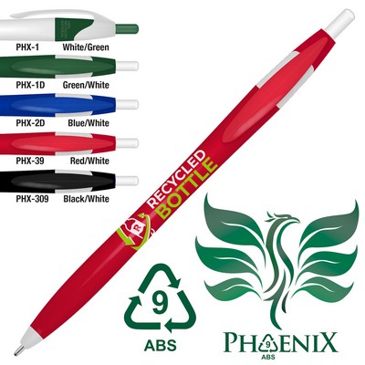 Phoenix 100% Recyeled P.E.T. Plastic Ballpoint Pen