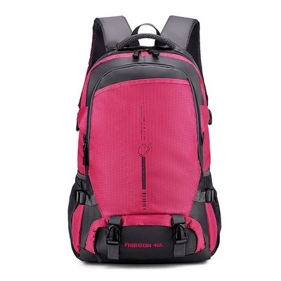 Versatile 45L Travel Sports Backpack