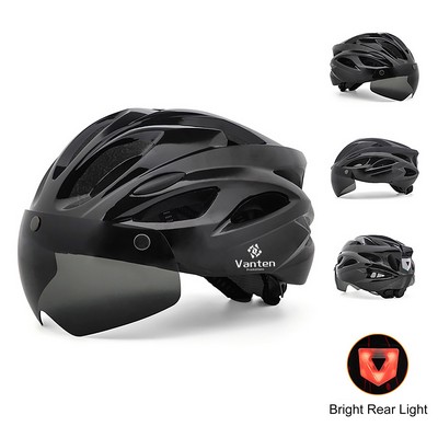 Bike Helmet with Goggles