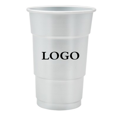 MOQ 50pcs 16oz Aluminum Party Cup