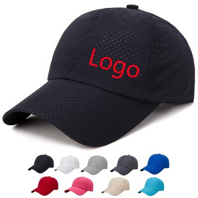 Lightweight Adjustable Quick Dry Outdoor Sports Baseball Cap