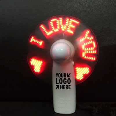 LED Hand Fans