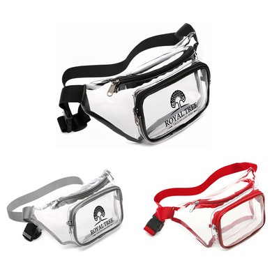 Waterproof Clear PVC Fanny Pack