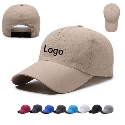 Summer Mesh Breathable Quick Dry Baseball Cap