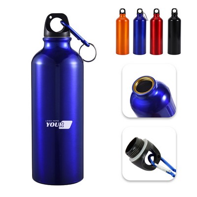 17 Oz Aluminum Sports Water Bottle